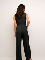 Kaffe KAjenna Sleeveless V-Neck Jumpsuit - Image 2 of 6