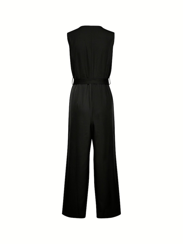 Kaffe KAjenna Sleeveless V-Neck Jumpsuit - Image 6 of 6