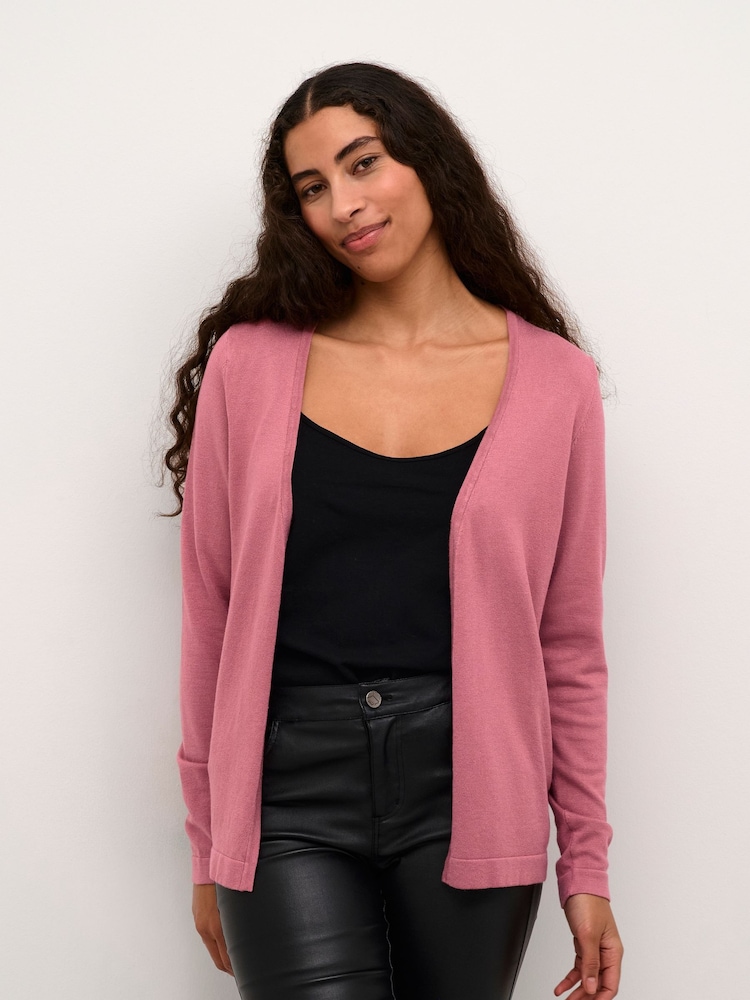 Kaffe KAfenia Astrid Regular Fit Open Cardigan - Image 1 of 6