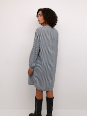 Kaffe KAamber Knee Length Long Sleeve Dress - Image 2 of 6