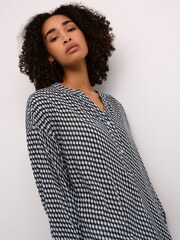 Kaffe KAamber Knee Length Long Sleeve Dress - Image 4 of 6