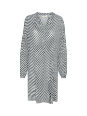 Kaffe KAamber Knee Length Long Sleeve Dress - Image 5 of 6