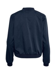 Kaffe Lea Bomber Regular Fit Zipper Black Jacket - Image 6 of 6