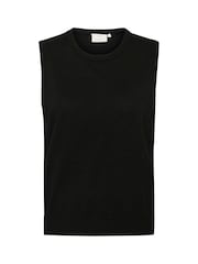 Kaffe KAlizza Round Neck Sleeveless Pullover Jumper - Image 5 of 6