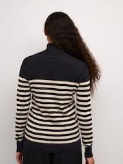 Kaffe Slim Fit KAlizza Roll Neck Pullover Jumper - Image 3 of 6