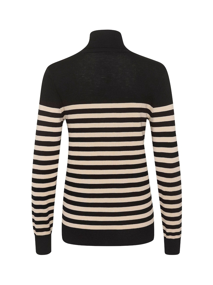 Kaffe Slim Fit KAlizza Roll Neck Pullover Jumper - Image 6 of 6