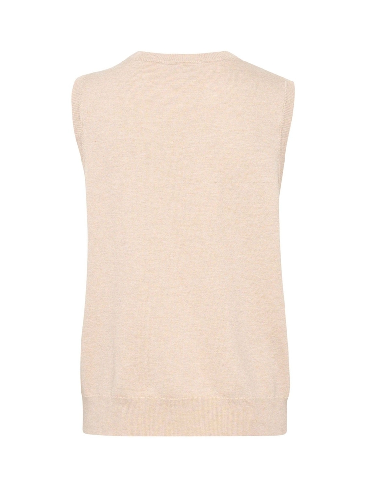 Kaffe KAlizza Round Neck Sleeveless Pullover Jumper - Image 6 of 6 Kaffe KAlizza Round Neck Sleeveless Pullover Jumper - Image 6 of 6