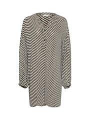Kaffe KAamber Knee Length Long Sleeve Dress - Image 5 of 6