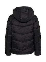 Kaffe KAsusanne Hood Zipper Puffer Jacket - Image 6 of 6