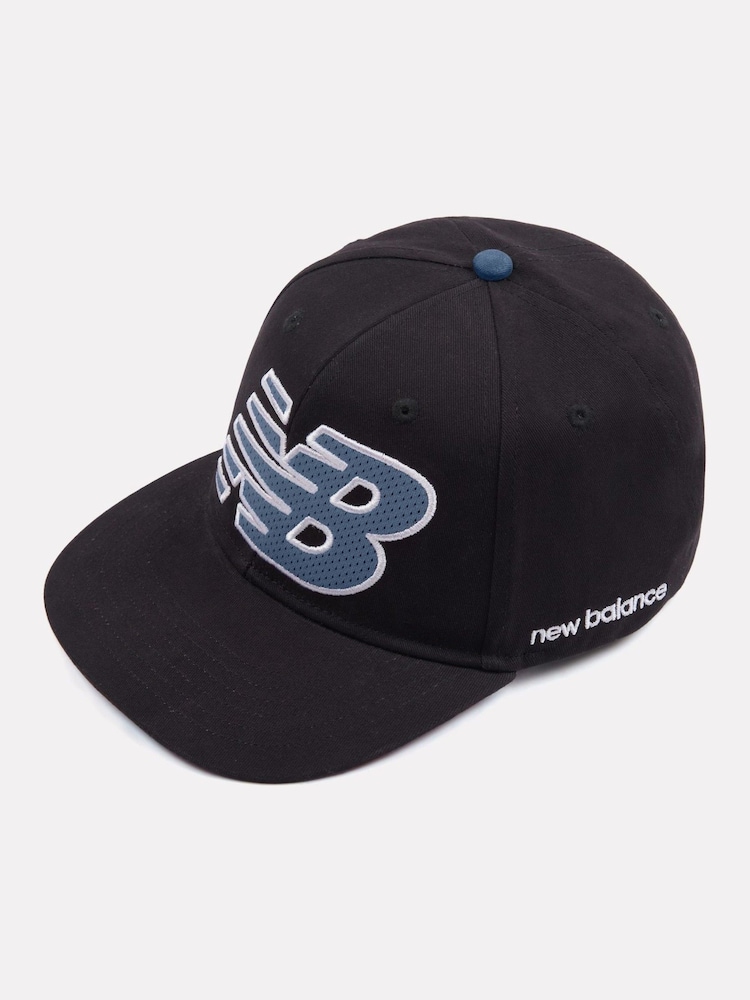 New Balance Black Boys Snapback Cap - Image 1 of 6