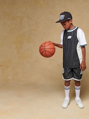 New Balance Black Boys Snapback Cap - Image 4 of 6