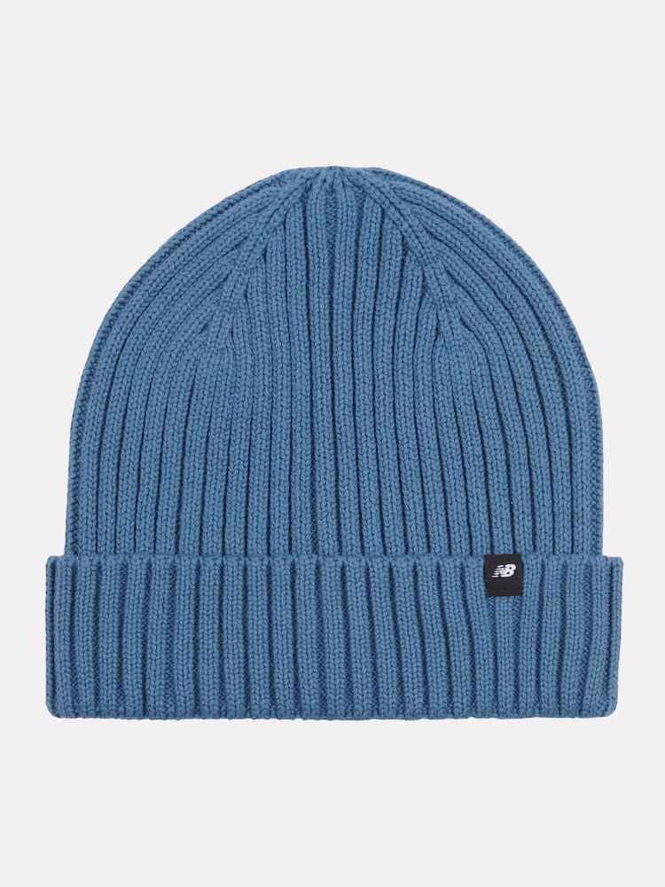 New Balance Blue Tab Beanie Hat - Image 1 of 5