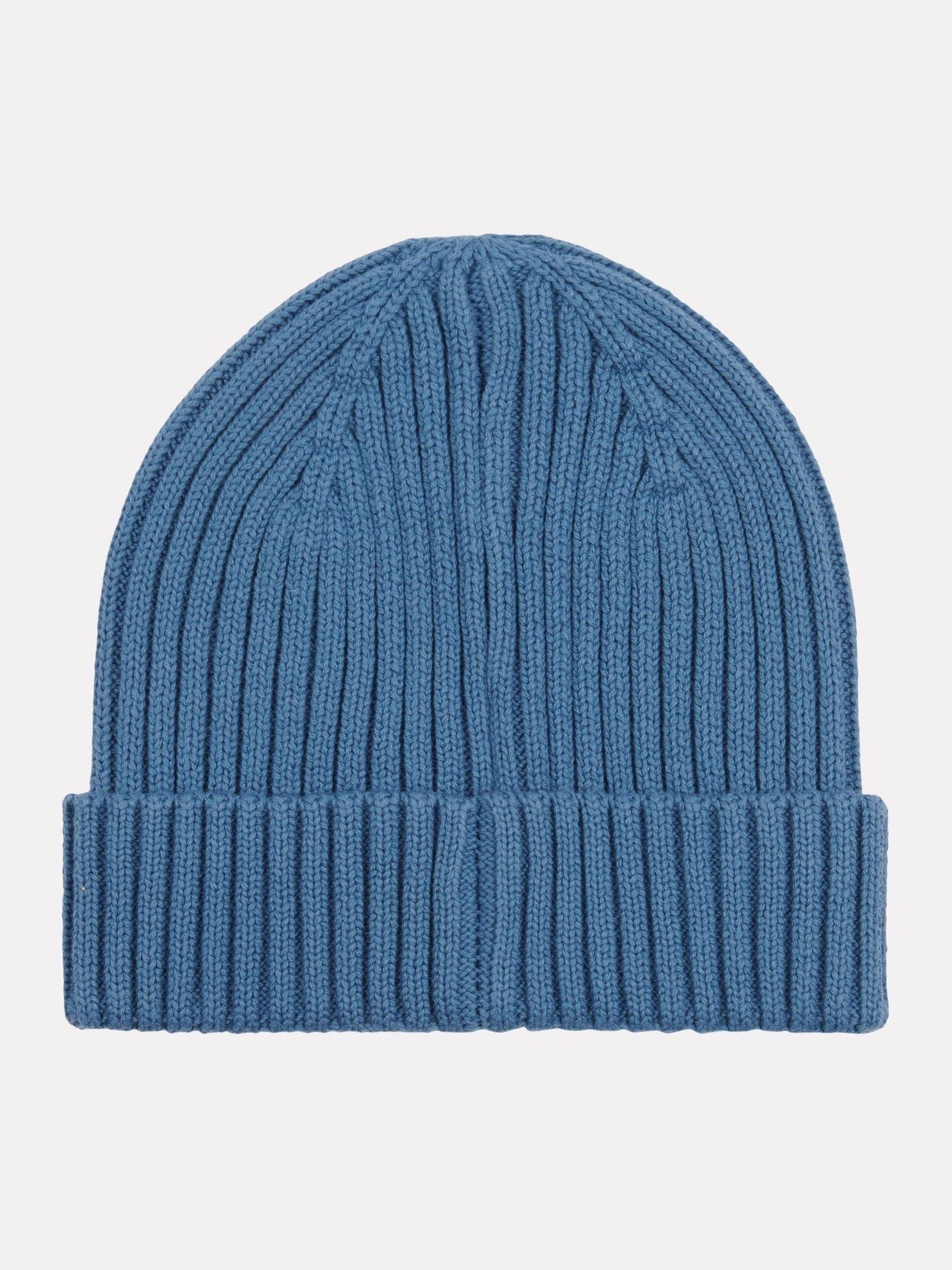 Buy New Balance Blue Tab Beanie Hat from Next USA