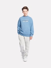 New Balance Blue Boys Global Sweatshirt - Image 2 of 10