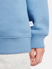 New Balance Blue Boys Global Sweatshirt - Image 6 of 10