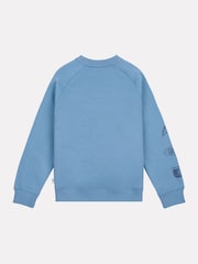 New Balance Blue Boys Global Sweatshirt - Image 8 of 10