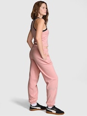 Victoria's Secret PINK Dusk Pink Shine Cuffed Fleece Joggers - Image 2 of 4