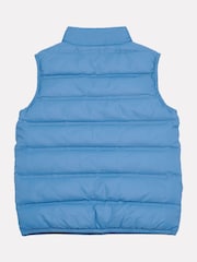 New Balance Blue Boys Bond Quilted Gilet - Image 3 of 4