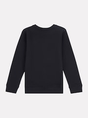 New Balance Black Boys Stacked Logo Sweatshirt - Image 7 of 8