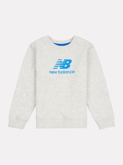 New Balance Grey Baby Boys Sweatshirt Joggers And Gilet Set - Image 4 of 6