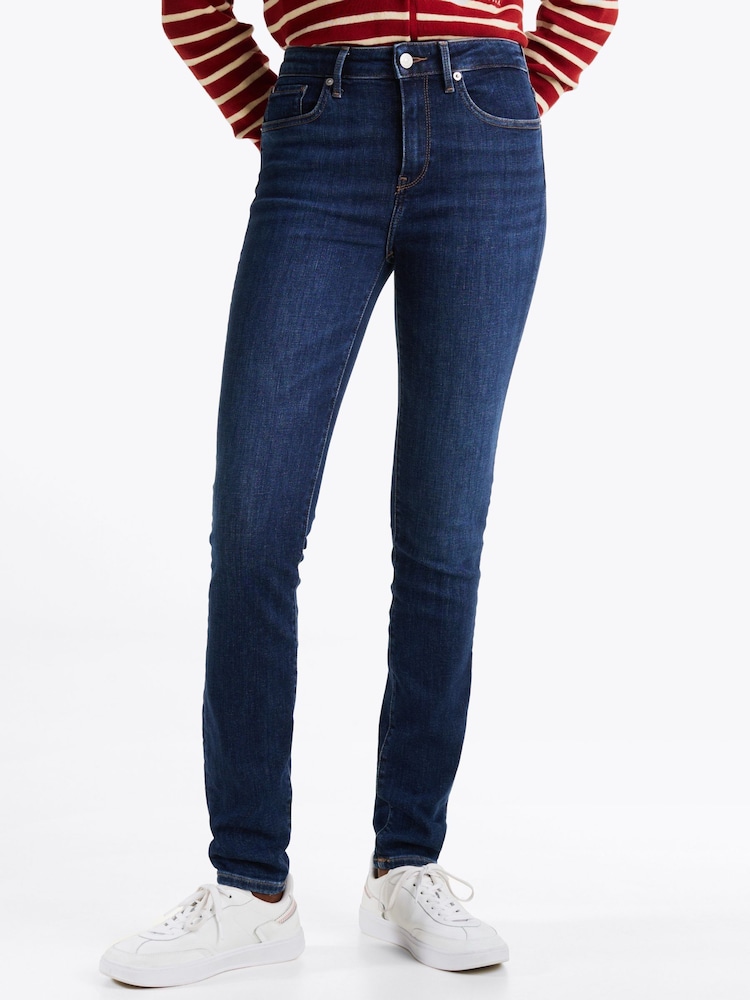 Calvin Klein Blue Como Skinny Denim Jeans - Image 1 of 5