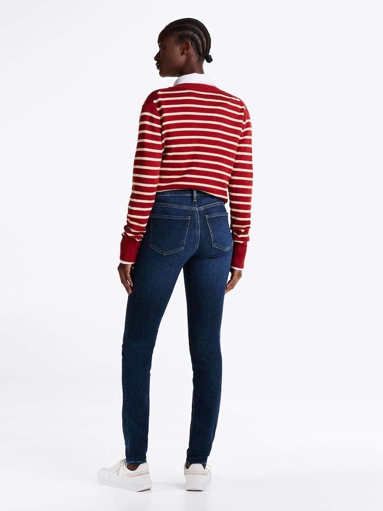 Calvin Klein Blue Como Skinny Denim Jeans - Image 2 of 5