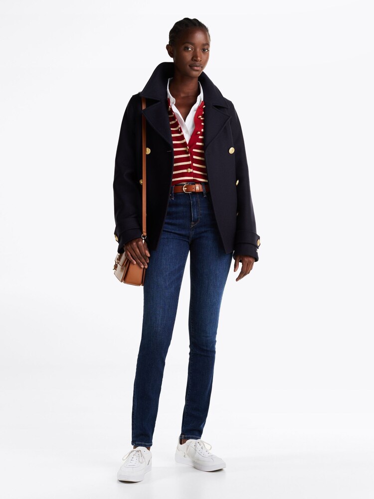 Calvin Klein Blue Como Skinny Denim Jeans - Image 3 of 5