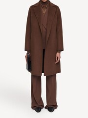 Joseph Brown Cenda Double Face Cashmere Coat - Image 2 of 5