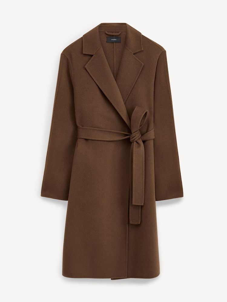 Joseph Brown Cenda Double Face Cashmere Coat - Image 5 of 5
