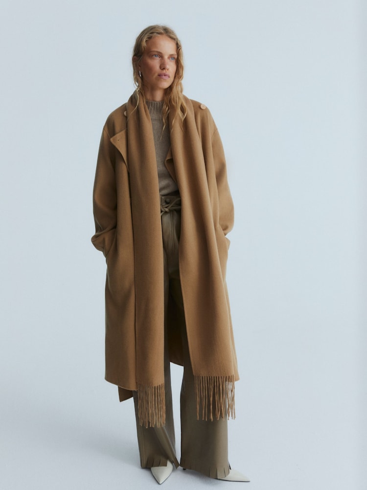 Joseph Brown Lepage Double Face Wrap Coat - Image 2 of 8