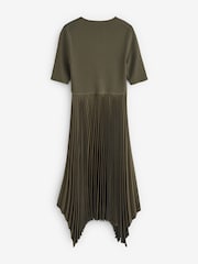 Joseph Green Darno Knit Plisse Midi Dress - Image 2 of 2