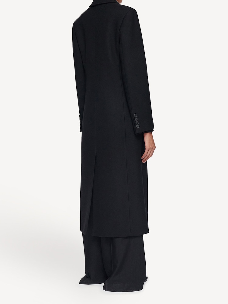 Joseph Black Liberte Heritage Wool Coat - Image 2 of 6