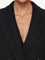 Joseph Black Liberte Heritage Wool Coat - Image 3 of 6