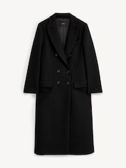 Joseph Black Liberte Heritage Wool Coat - Image 6 of 6
