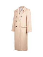 U.S. Polo Assn Brown U.S. Polo Assn. Womens Herringbone Double Breasted Coat - Image 6 of 7