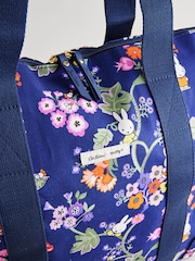 Cath Kidston Navy Botanical Miffy Overnight Bag - Image 10 of 13