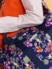 Cath Kidston Navy Botanical Miffy Overnight Bag - Image 7 of 13