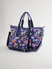 Cath Kidston Navy Botanical Miffy Overnight Bag - Image 8 of 13