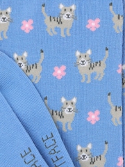 FatFace Blue Cat Socks - Image 2 of 2