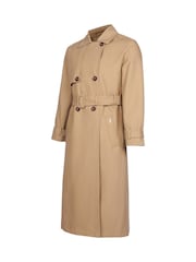 Naturalny - Damski trencz U.s. Polo Assn. w 100% z bawełny - Image 14 of 17