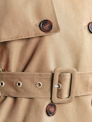 Naturalny - Damski trencz U.s. Polo Assn. w 100% z bawełny - Image 16 of 17