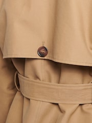 Naturalny - Damski trencz U.s. Polo Assn. w 100% z bawełny - Image 3 of 17