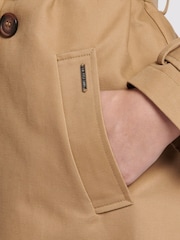 Naturalny - Damski trencz U.s. Polo Assn. w 100% z bawełny - Image 8 of 17