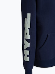 Hype. Kids Blue Block Hoodie - Image 4 of 4