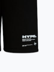 Hype. Kids Block Black Shorts - Image 3 of 4