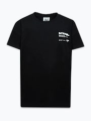 Hype. Kids Block 100% Cotton Black T-Shirt - Image 1 of 4