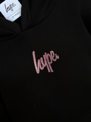 Hype. Girls Heart Black Hoodies - Image 3 of 4