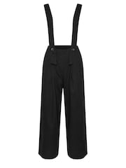 PixieGirl Petite Black Brace Wide Leg Trousers - Image 5 of 5