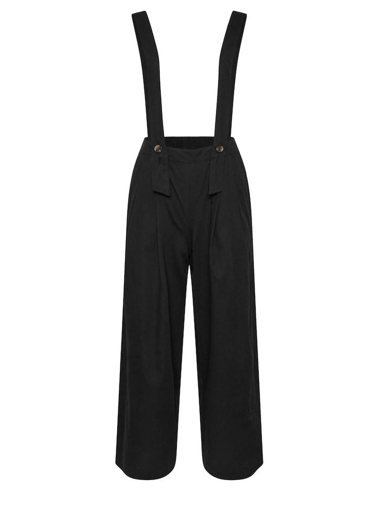 PixieGirl Petite Black Brace Wide Leg Trousers - Image 5 of 5 PixieGirl Petite Black Brace Wide Leg Trousers - Image 5 of 5