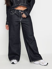 PixieGirl Petite Blue Wide Leg Trousers - Image 2 of 6